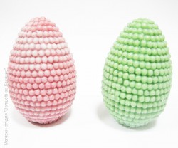Форма для мыла 3d &quot;Яйцо пупырики 3D&quot; Масса готового мыла - около 90 г